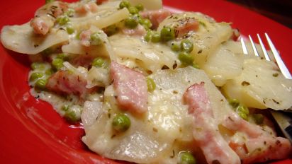 Herbs De Provence Scalloped Potatoes And Ham Casserole Recipe Food Com