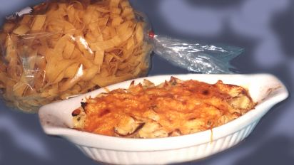 Noodles Romanoff With Cottage Cheese Recipe Food Com