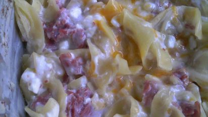 Dried Beef And Cheese Bake Recipe Food Com