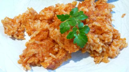 Leftover Rice Made Into Spanish Rice Recipe Food Com