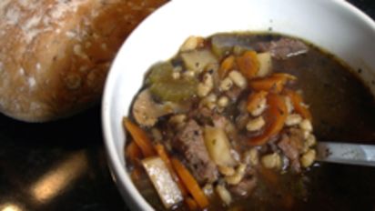 Beef Barley Stew Soup Recipe Food Com
