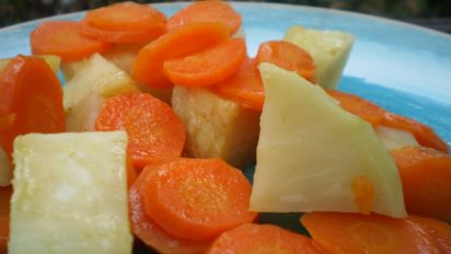 Sauteed Carrots And Celery Root Saute De Carottes Et Celeri Rav Recipe Food Com