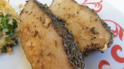 Slow Cooker Herb Crusted Pork Tenderloin Recipe Food Com Add the pork tenderloins and turn to coat with the marinade. slow cooker herb crusted pork tenderloin