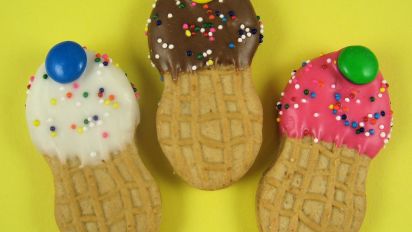 Nutter Butter Ice Cream Cones Recipe Food Com