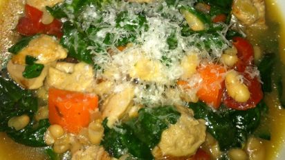 Tuscan Sun White Bean Chicken Soup Rsc Recipe Food Com