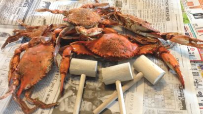 Recipe for steamed crabs