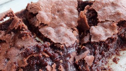 Swedish Sticky Chocolate Cake Kladdkaka Recipe Food Com The lovely and simple kladdkaka! swedish sticky chocolate cake kladdkaka