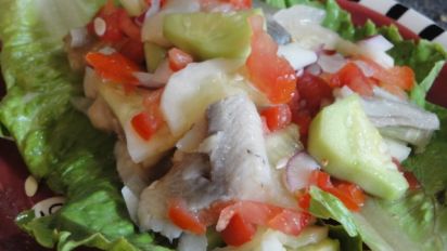 Pickled Herring Salad Recipe Food Com