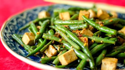 Szechuan Green Beans And Tofu Gluten Free Vegan Recipe Food Com