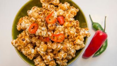 Caramelised Pineapple Chilli Popcorn Recipe Food Com This sweet chilli popcorn is a real, grown up treat. caramelised pineapple chilli popcorn