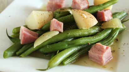 New Potatoes Green Beans And Ham Recipe Food Com