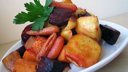 Maple Roasted Root Vegetables Recipe Food Com Be the first to rate & review! maple roasted root vegetables