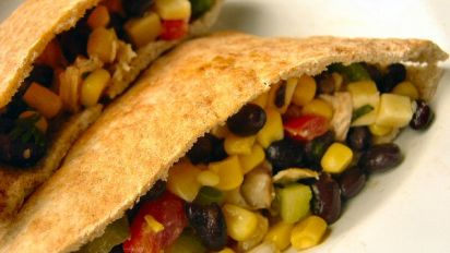Black Bean Taco Salad With Lime Vinaigrette Recipe Food Com