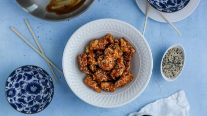 General Tso S Chicken Tenders Recipe Food Com