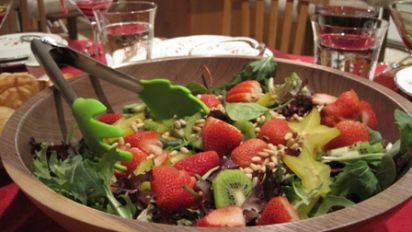 Strawberry And Spinach Salad With Sweet French Dressing Recipe