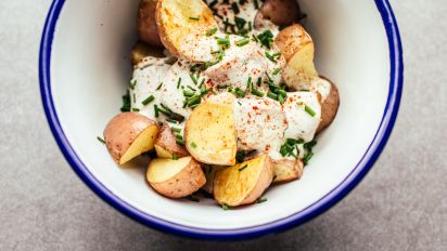 Crock Pot Creamy Cheesy Red Potatoes Recipe Food Com
