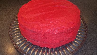 Really Red Red Velvet Cake Recipe Food Com