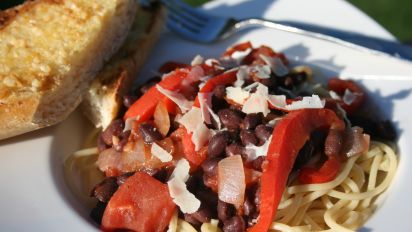 Black Bean Spaghetti Recipe Food Com