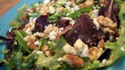 Gorgonzola And Toasted Walnut Salad Recipe Food Com