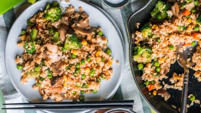 Healthy Fried Rice Recipe Food Com