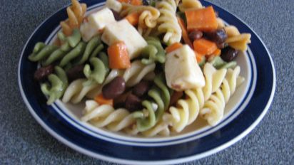 Zesty Italian Pasta Bean Salad Recipe Food Com