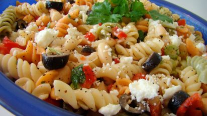 Italian Pasta Bean Salad Recipe Food Com