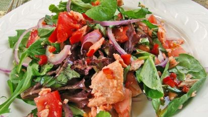 Thai Salmon Salad Recipe Food Com