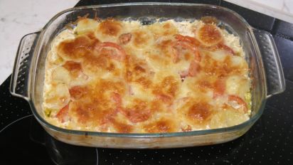 Potato Onion Tomato Bake Recipe Food Com Tomato and sweet onion salad. potato onion tomato bake