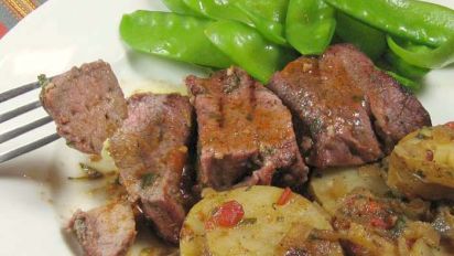 Spanish Tapas Style Beef Kebabs Recipe Food Com