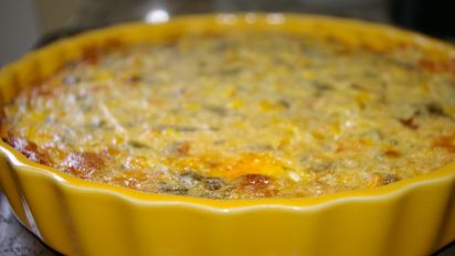 Mexican Corn Pie Pastel De Elote Recipe Food Com