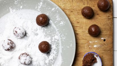 Bourbon Rum Balls No Bake Cookies Recipe Food Com Bourbon balls are no bake confections that are very easy to make & make an elegant addition to any celebration. bourbon rum balls no bake cookies
