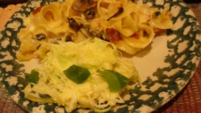 Ukrainian Lokshyna W Cottage Cheese Noodle And Cheese Casserole