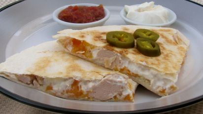 Easy Weeknight Chicken Quesadillas Recipe Food Com