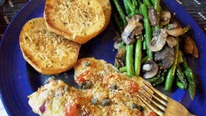 Asparagus Spears With Mushrooms Recipe Food Com