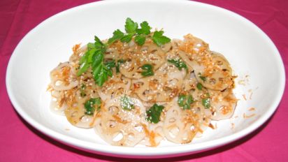Fresh Lotus Root Salad Recipe Food Com