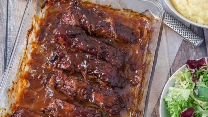 Beer N Bbq Braised Country Style Pork Ribs Recipe Food Com,Veal Scallopini With Pasta