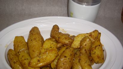 Uncle Bill S Microwave Potato Wedges Recipe Food Com
