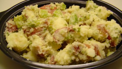 Garlic Scapes Potato Salad Recipe Food Com