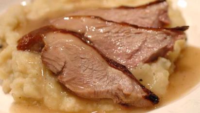 Honey Glazed Roast Lamb With Honey Mint Sauce Recipe Food Com Lamb is simmered in a spicy tomato curry enriched with cream. honey glazed roast lamb with honey mint sauce