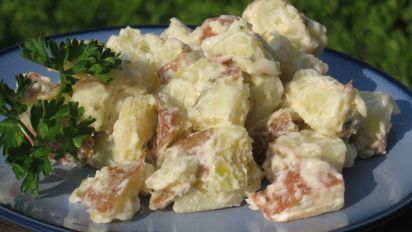 Potato Salad Dressed With Red Wine Vinegar Recipe Red Food Com