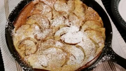 Apple Cinnamon Dutch Baby Recipe Food Com