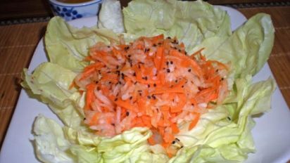 Marinated Daikon And Carrot Salad Namasu Recipe Food Com