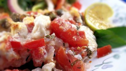 Mediterranean Style Orange Roughy Recipe Food Com