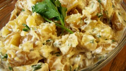 Tasty Hot Potato Salad Recipe Food Com