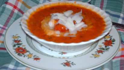 Roast Tomato And Basil Soup With Olive Oil Toasts Recipe Food Com