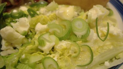 Little Gems With Blue Cheese Dressing Recipe Food Com
