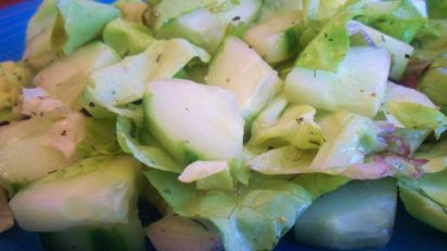 Cucumber Iceberg Salad Recipe Food Com