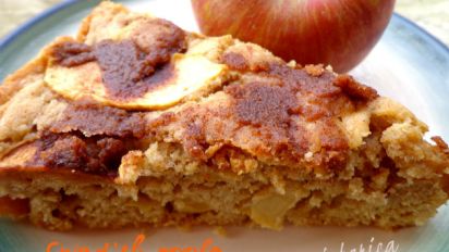 Glazed Swedish Apple Cake Recipe Food Com