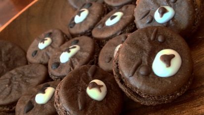 Chocolate Macarons Recipe Genius Kitchen Chocolate Macarons Recipe Genius Kitchen