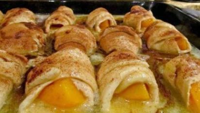 Peach Dumplings Recipe Food Com